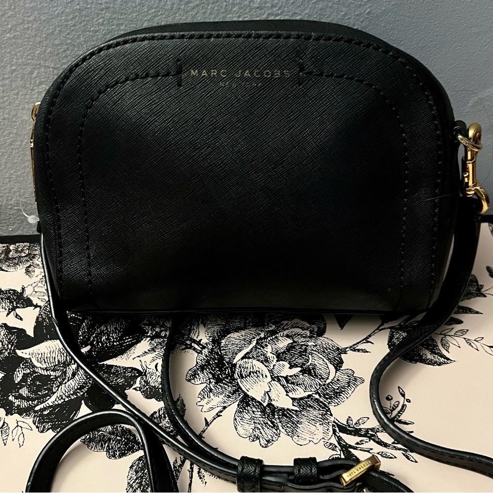 Marc Jacobs Saffiano Playback Boxed Dome Crossbody